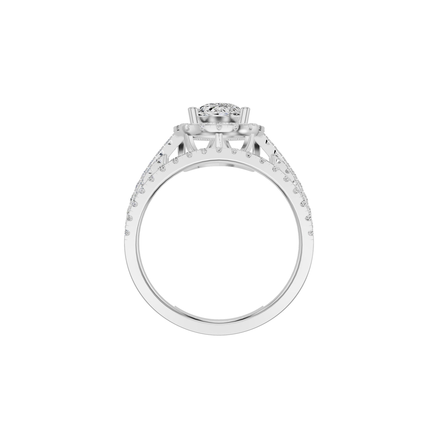DLR002429 18 KT / White Gold / 18