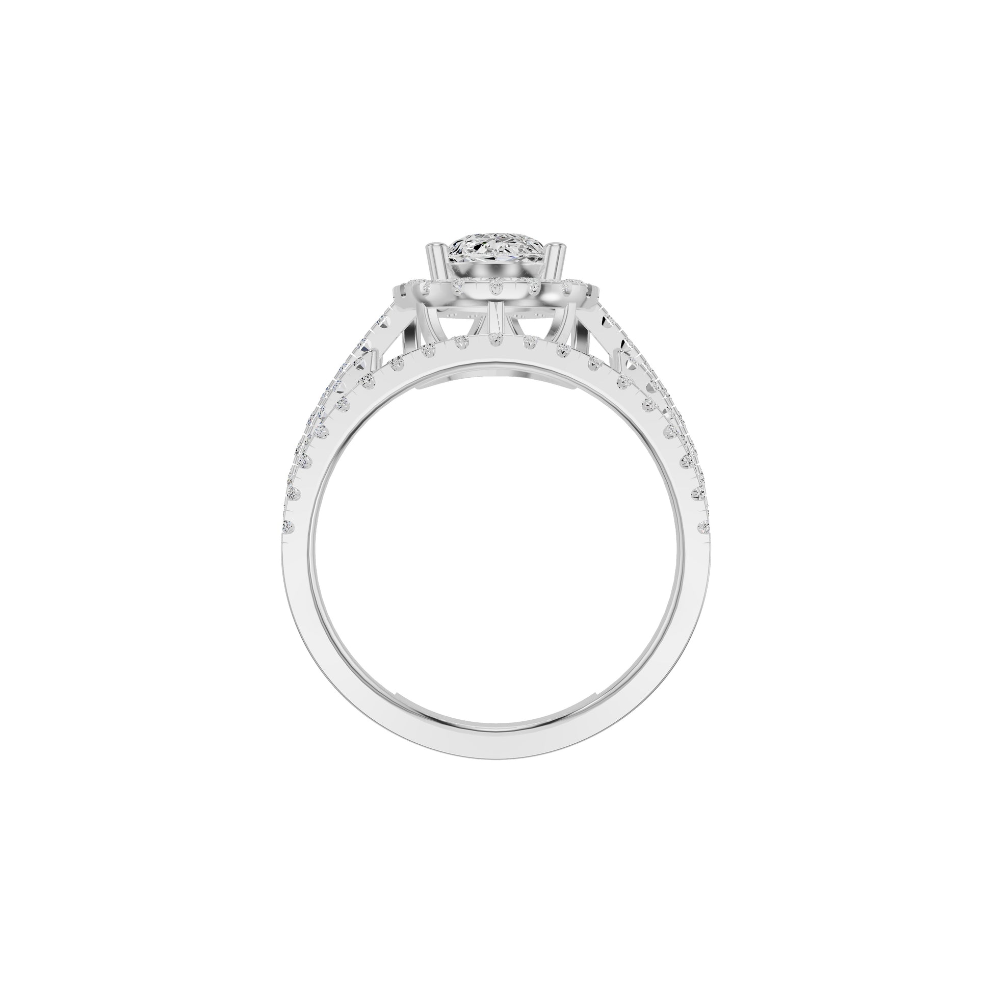 DLR002429 18 KT / White Gold / 18