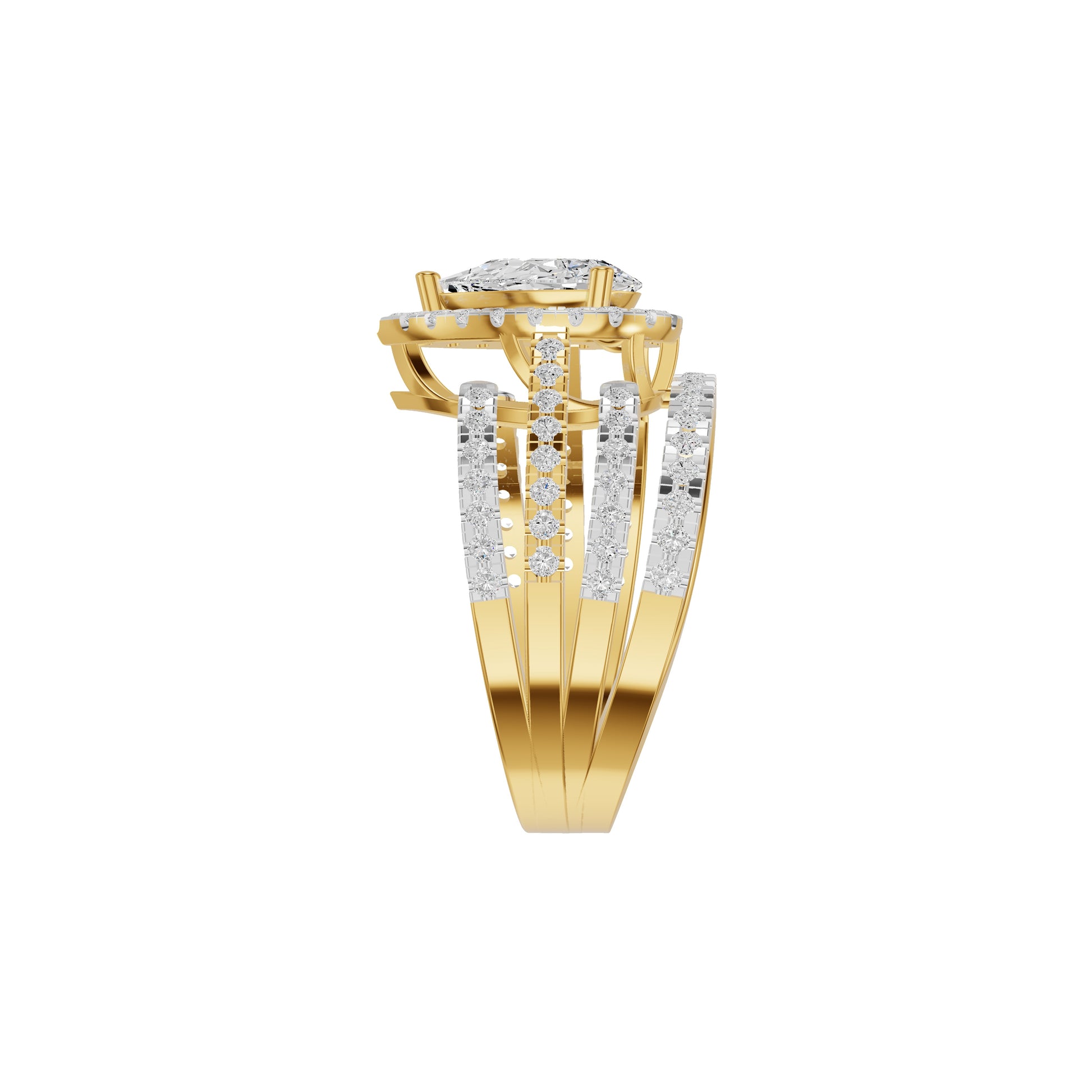 DLR002429 18 KT / Yellow Gold / 18