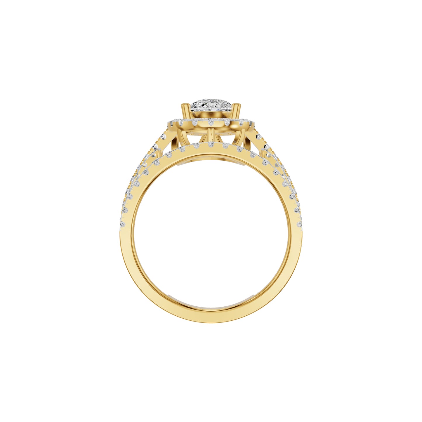 DLR002429 18 KT / Yellow Gold / 18