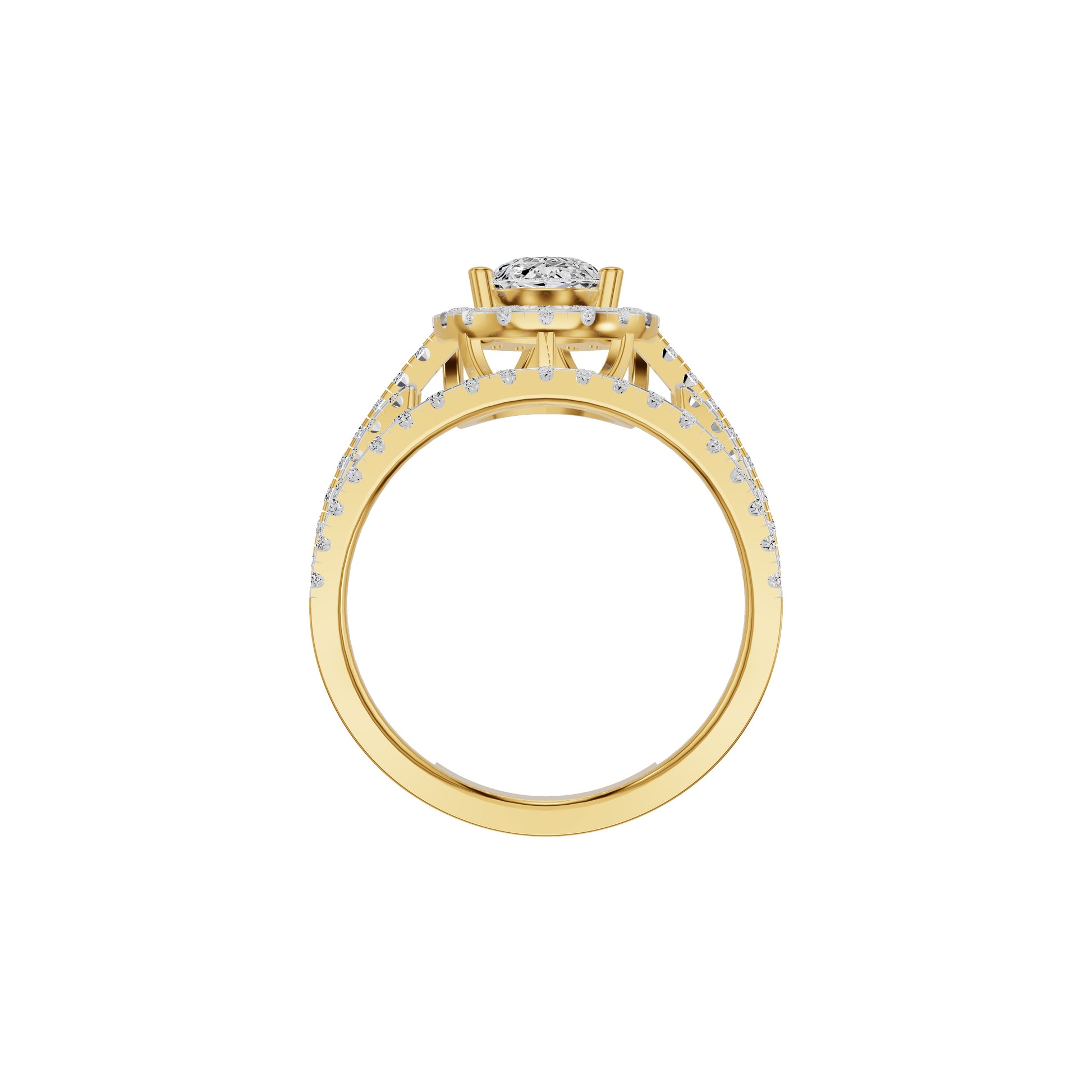 DLR002429 18 KT / Yellow Gold / 18