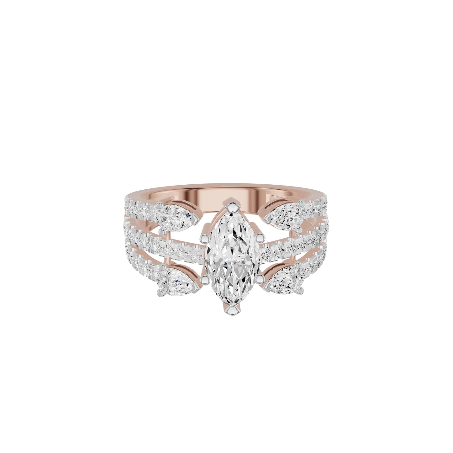 DLR002430 18 KT / Rose Gold / 18