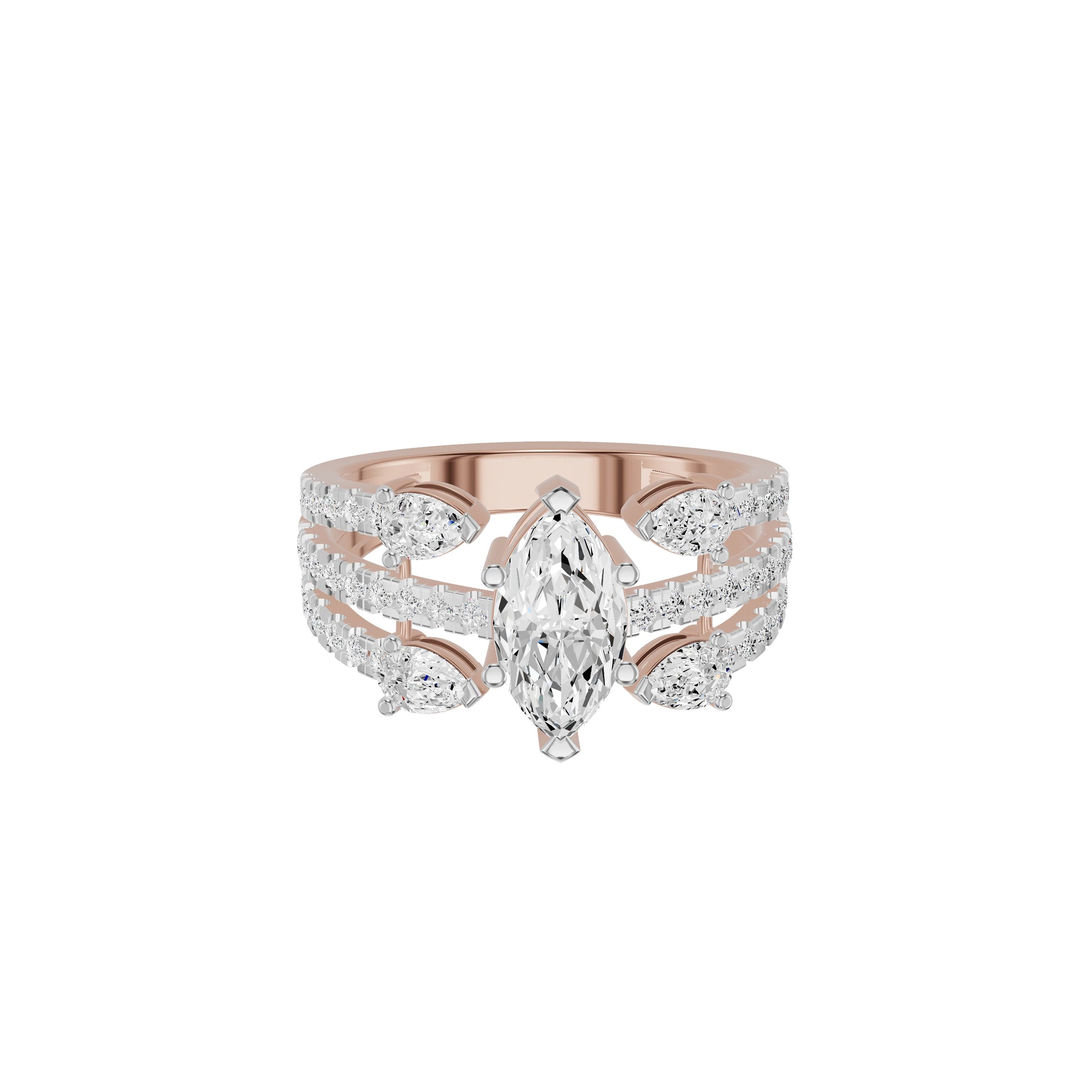 DLR002430 18 KT / Rose Gold / 18