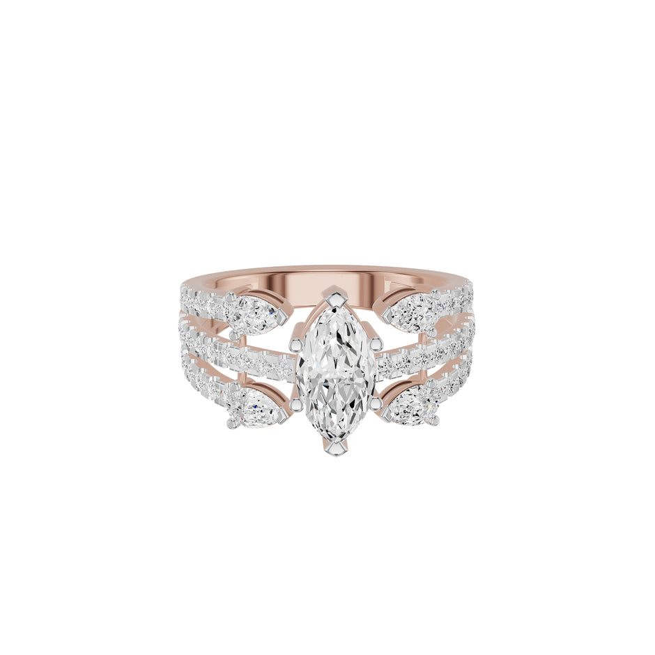 DLR002430 18 KT / Rose Gold / 18