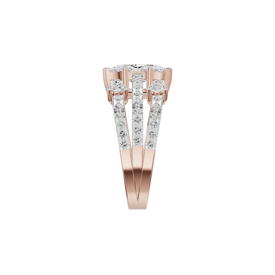DLR002430 18 KT / Rose Gold / 18