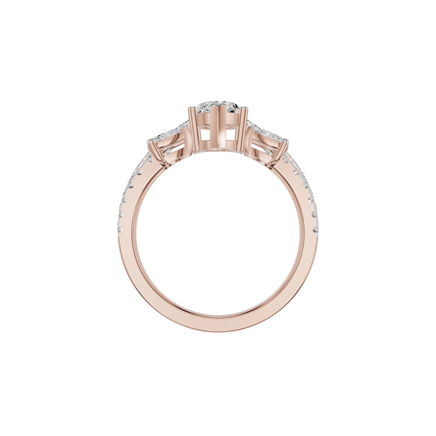 DLR002430 18 KT / Rose Gold / 18