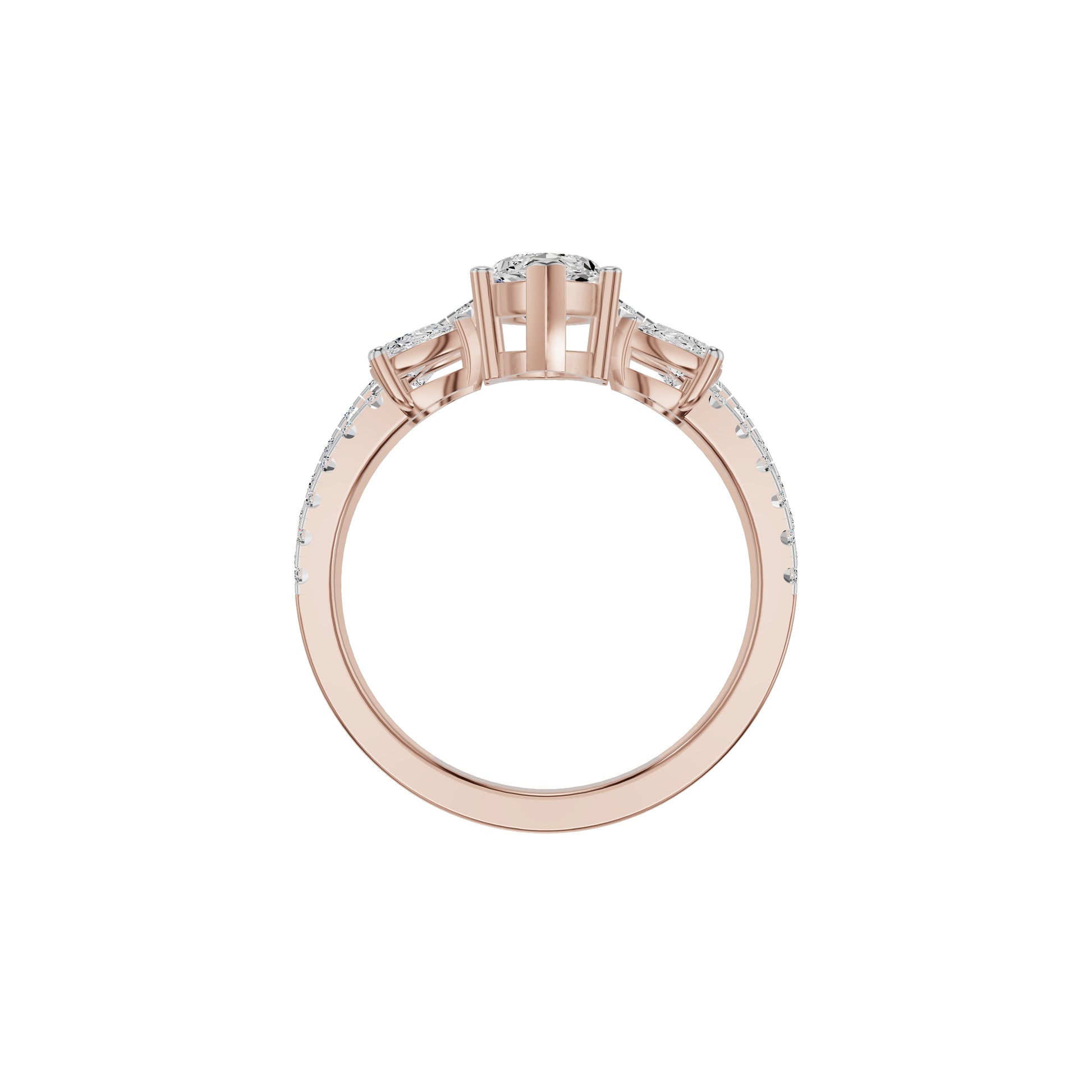 DLR002430 18 KT / Rose Gold / 18