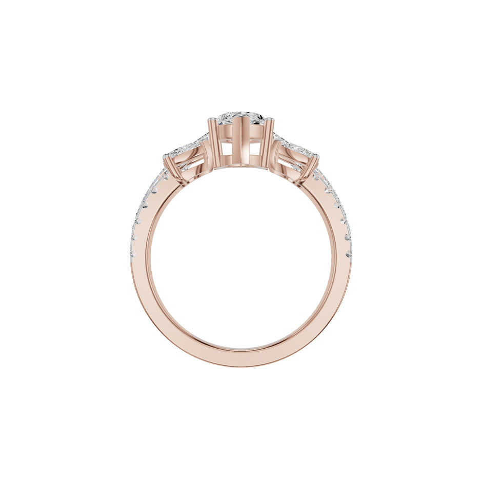 DLR002430 18 KT / Rose Gold / 18