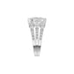 DLR002430 18 KT / White Gold / 18