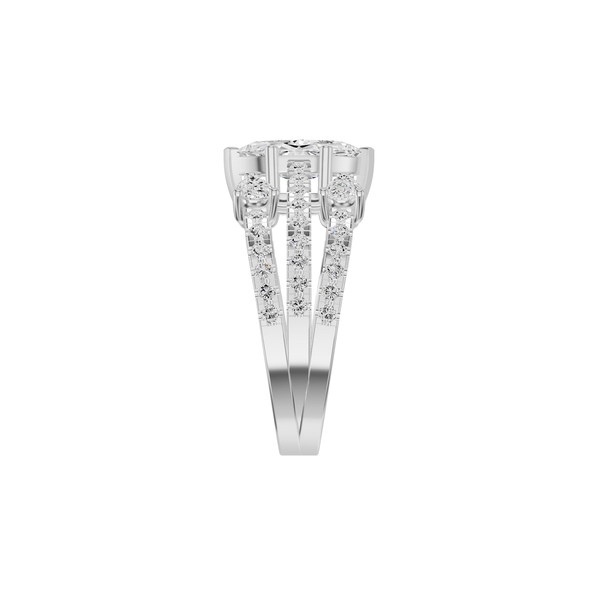 DLR002430 18 KT / White Gold / 18
