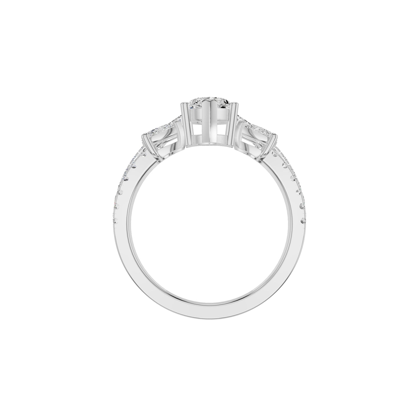 DLR002430 18 KT / White Gold / 18
