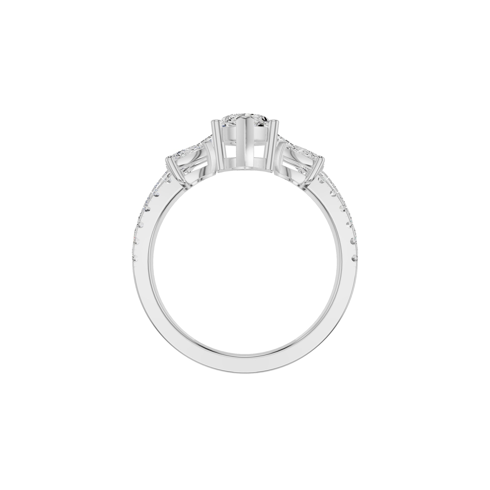 DLR002430 18 KT / White Gold / 18