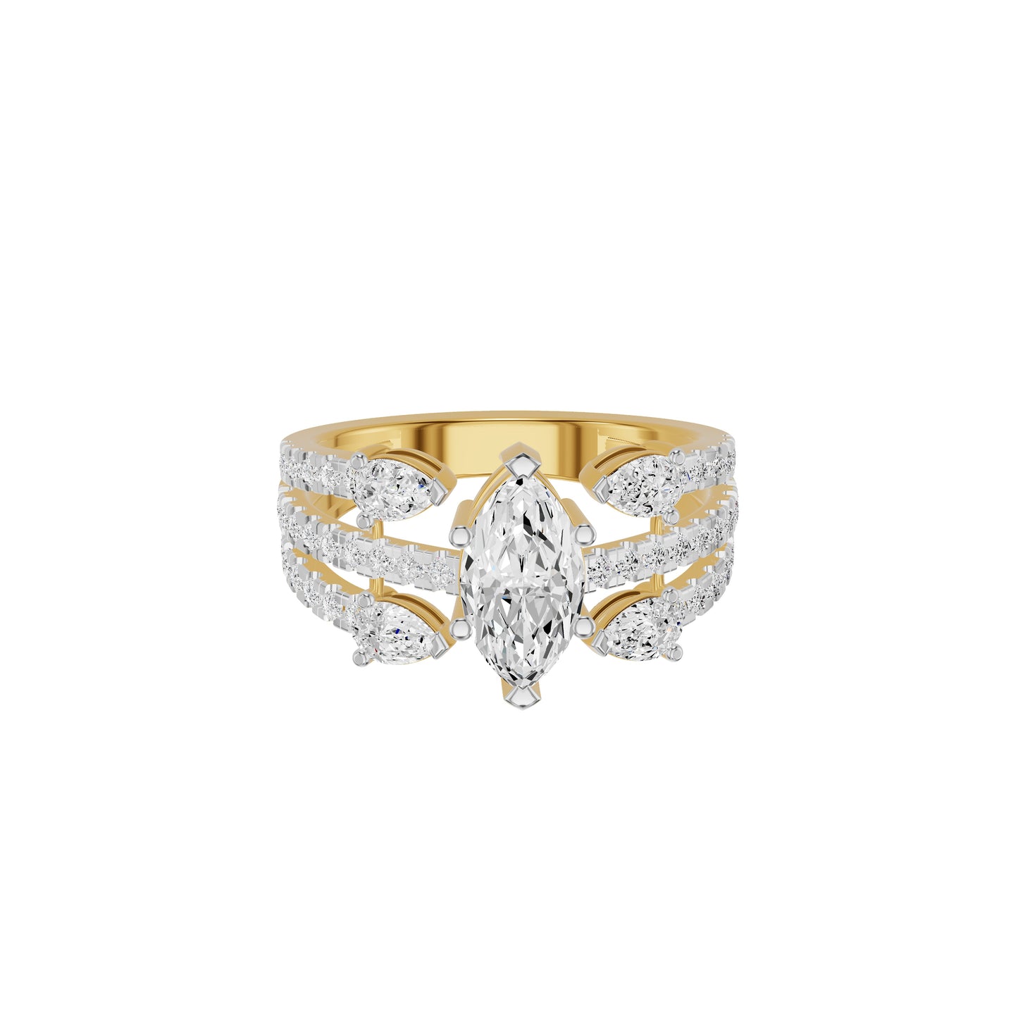 DLR002430 18 KT / Yellow Gold / 18