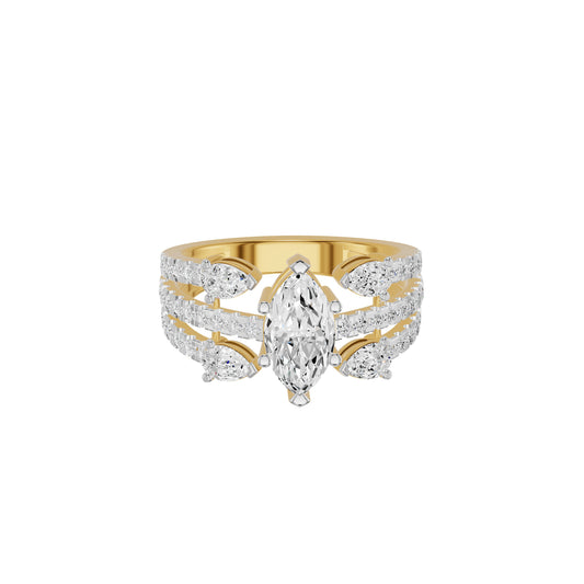DLR002430 18 KT / Yellow Gold / 18