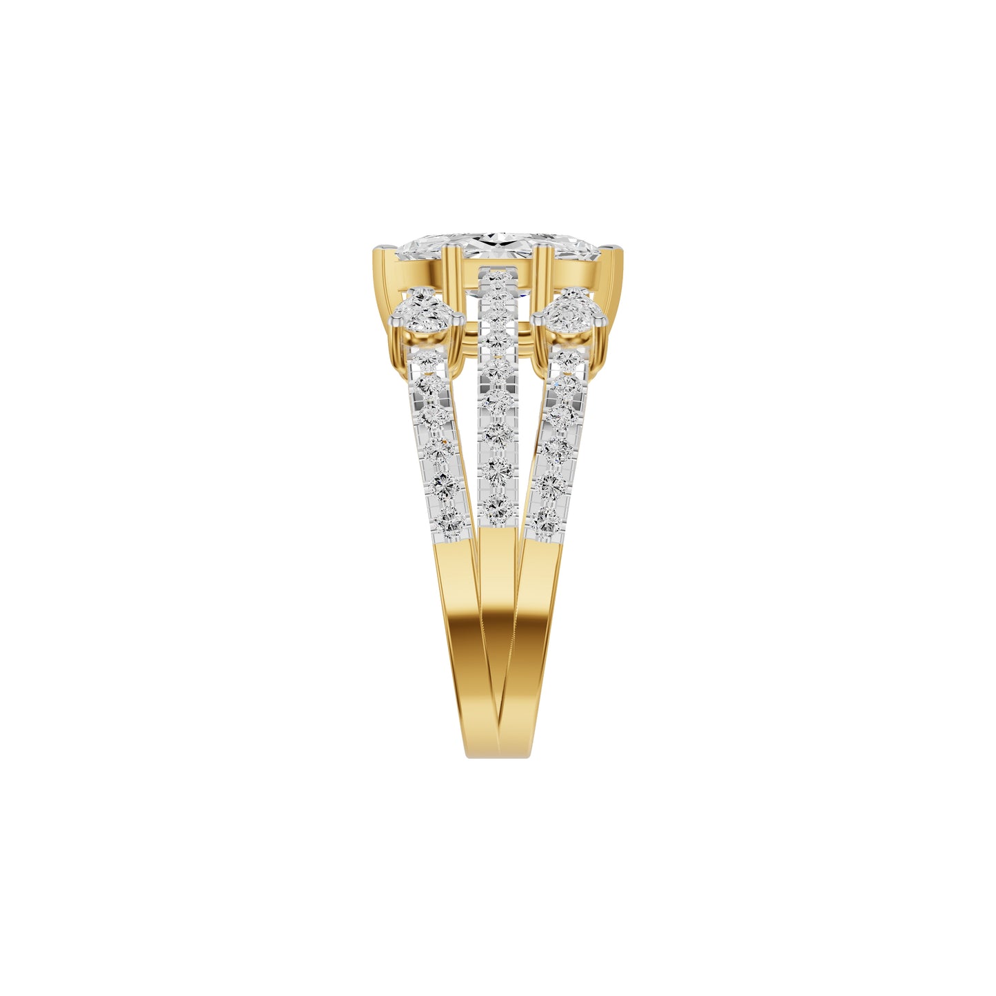 DLR002430 18 KT / Yellow Gold / 18