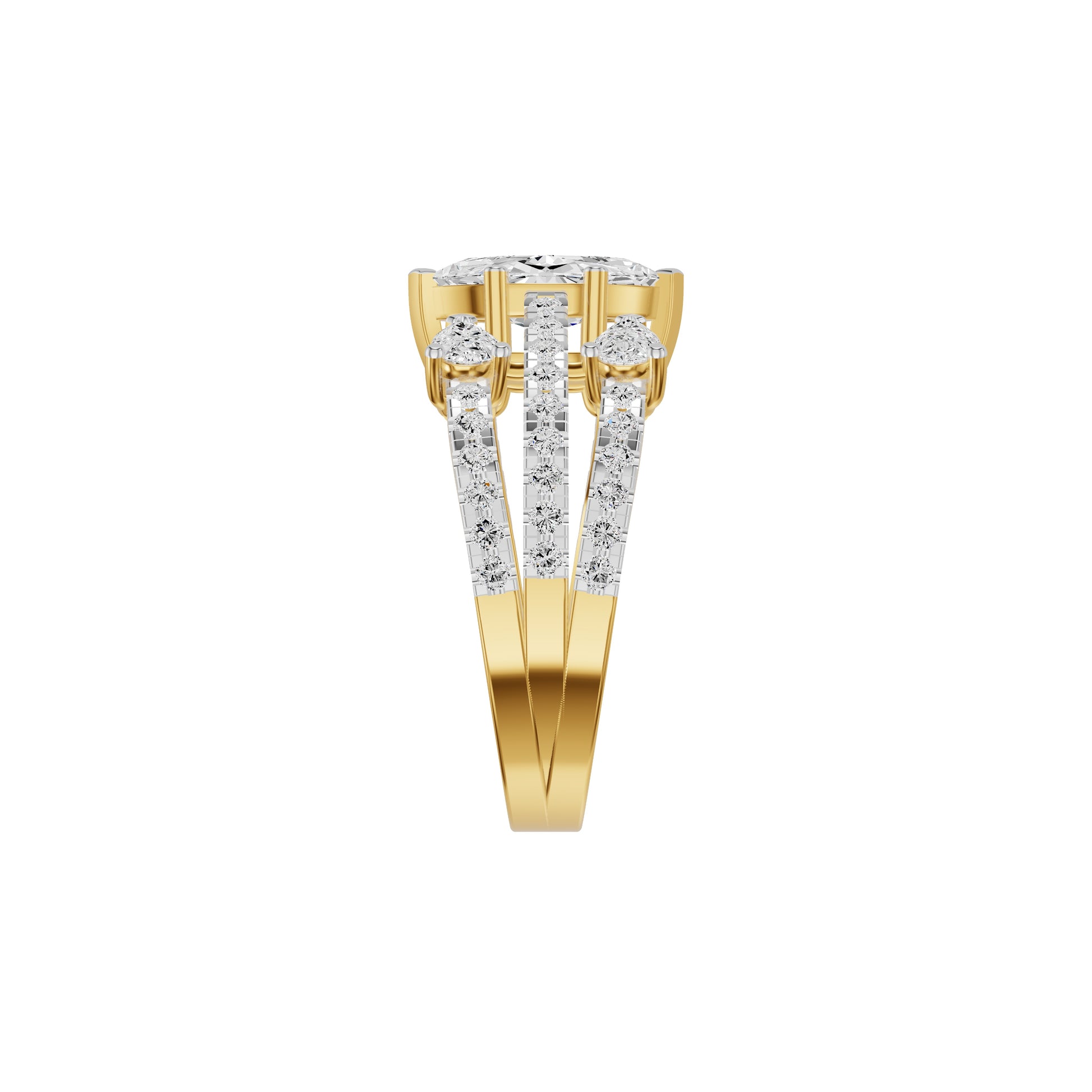 DLR002430 18 KT / Yellow Gold / 18