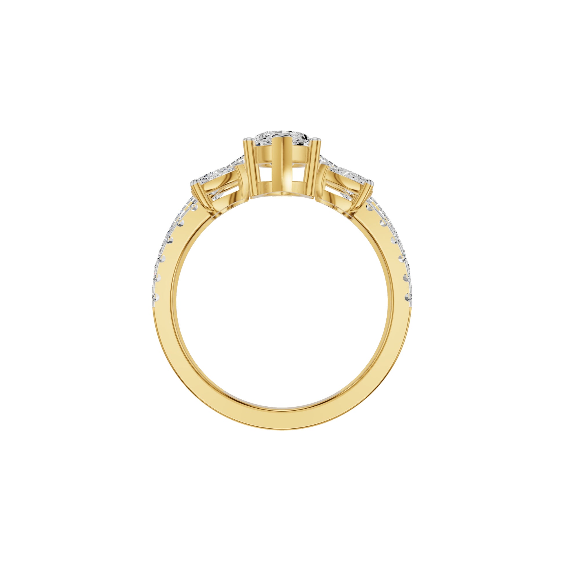 DLR002430 18 KT / Yellow Gold / 18