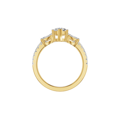 DLR002430 18 KT / Yellow Gold / 18