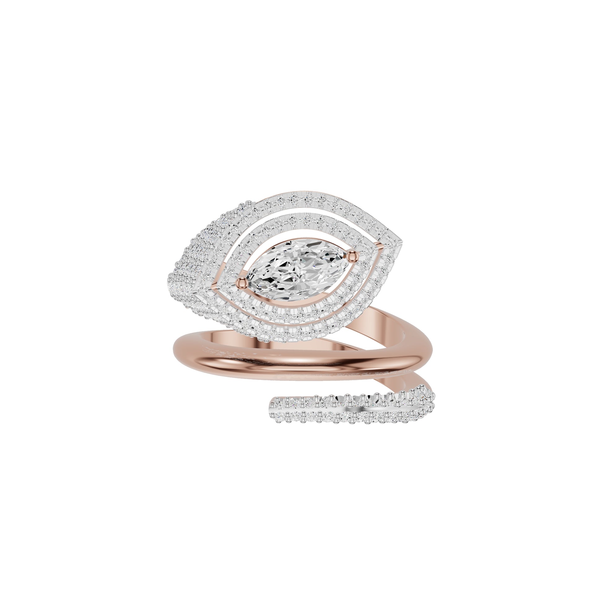 DLR002431 18 KT / Rose Gold / 18