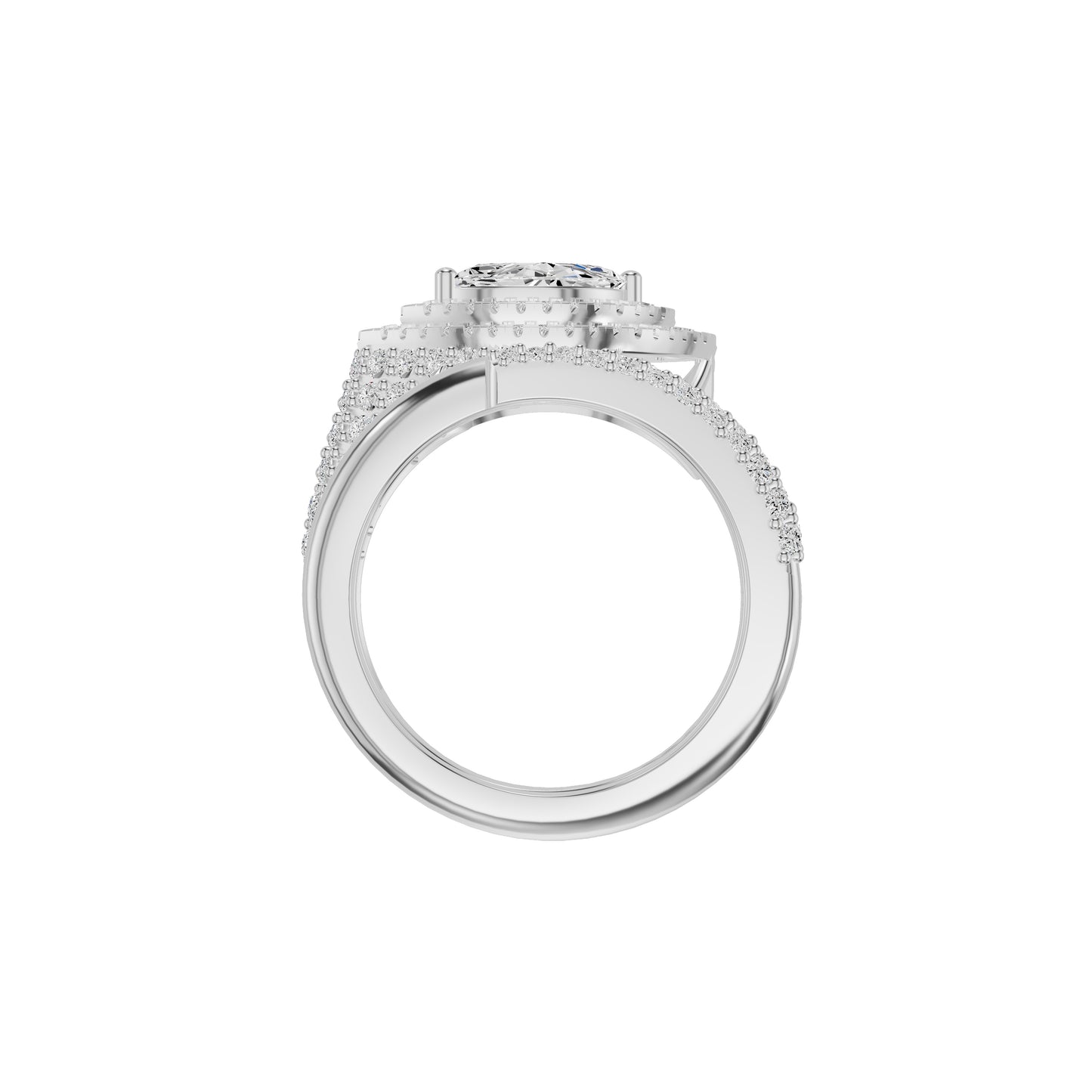 DLR002431 18 KT / White Gold / 18