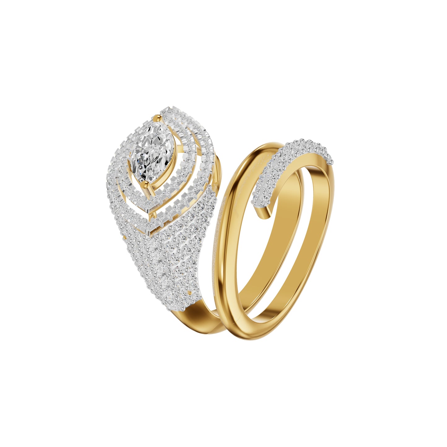 DLR002431 18 KT / Yellow Gold / 18