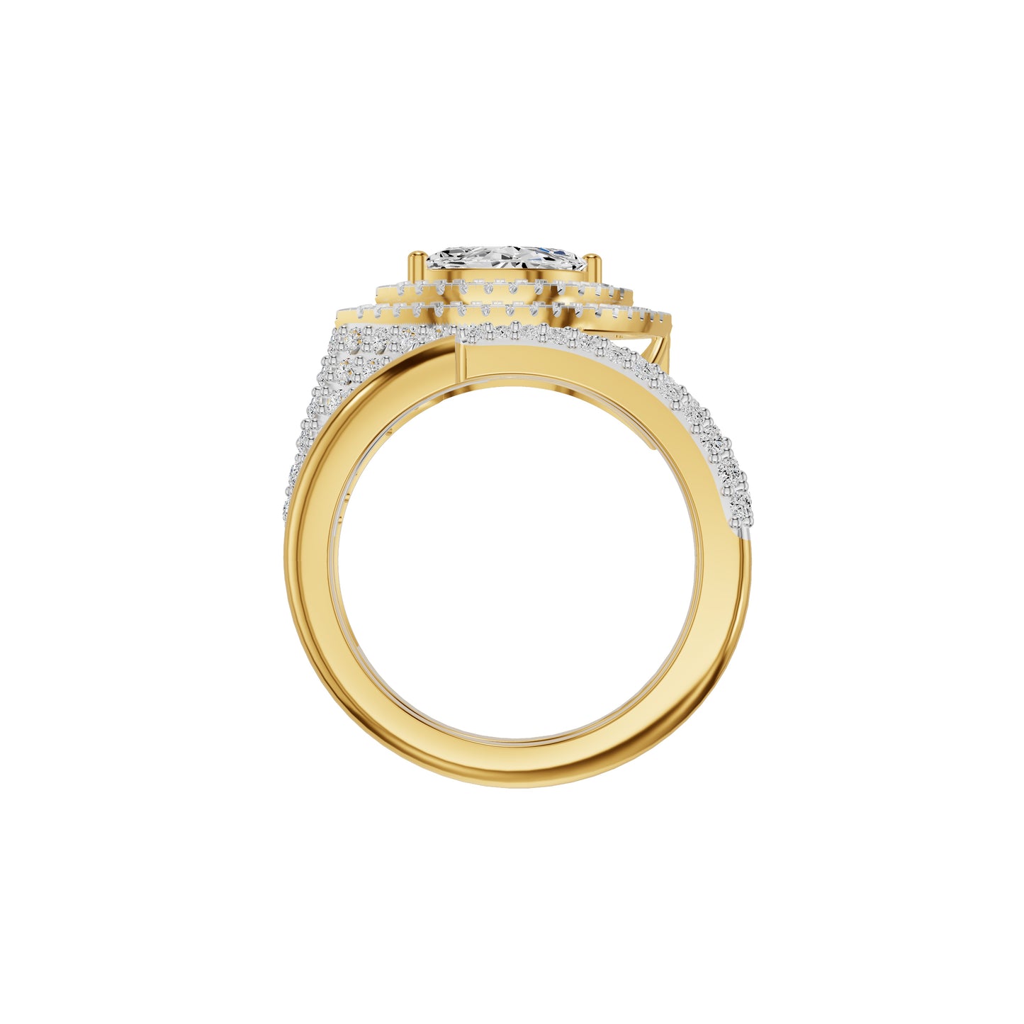 DLR002431 18 KT / Yellow Gold / 18