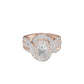 DLR002432 18 KT / Rose Gold / 18