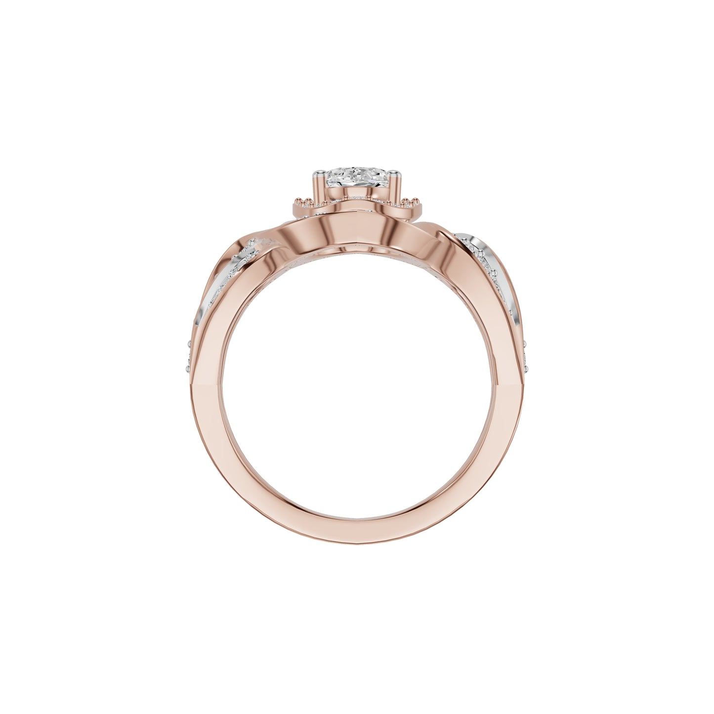 DLR002432 18 KT / Rose Gold / 18