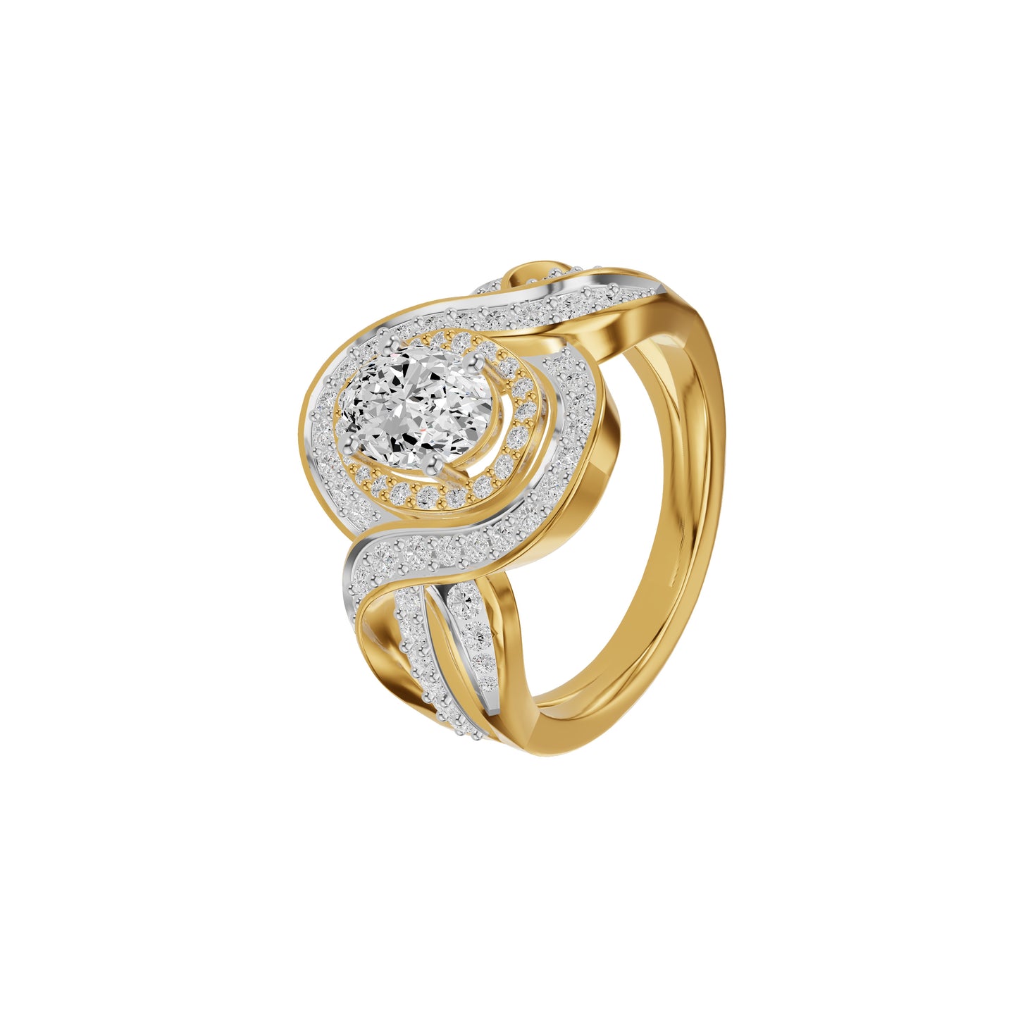 DLR002432 18 KT / Yellow Gold / 18