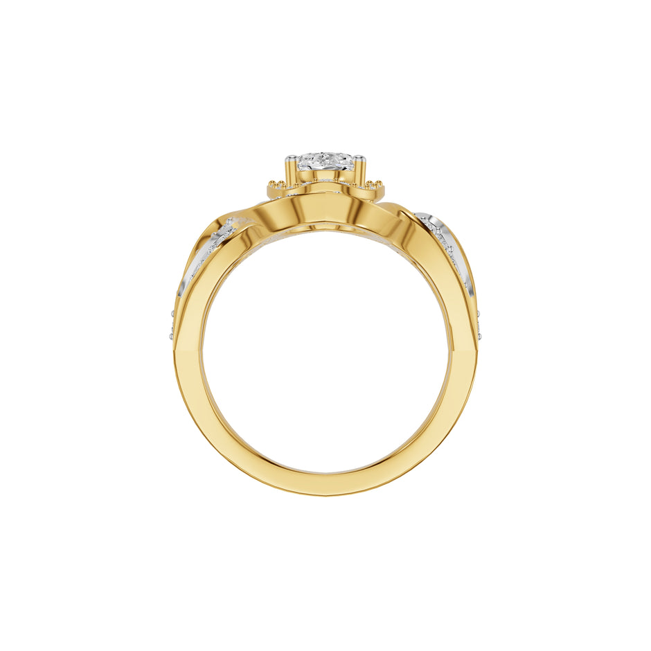 DLR002432 18 KT / Yellow Gold / 18