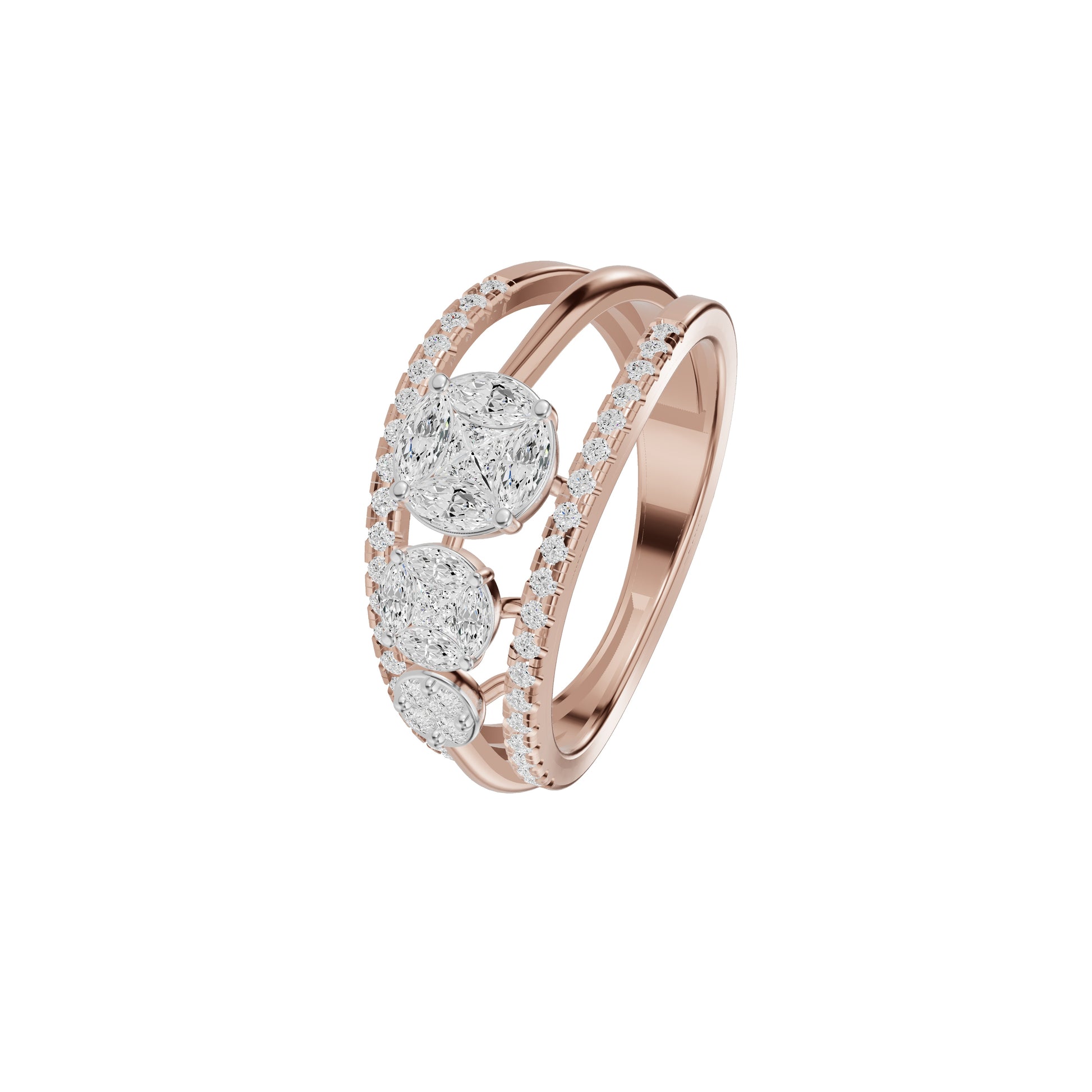 DLR002434 18 KT / Rose Gold / 18