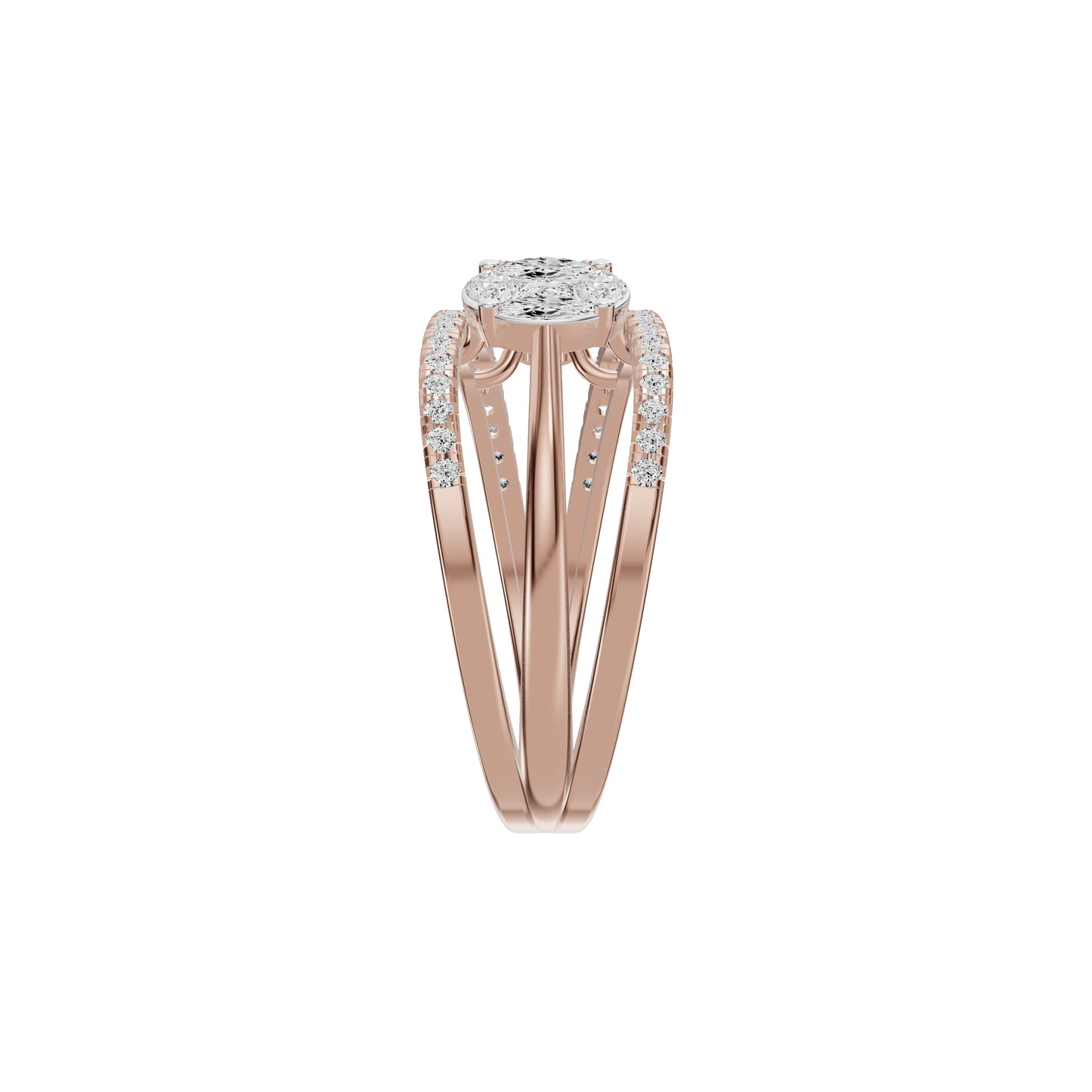 DLR002434 18 KT / Rose Gold / 18