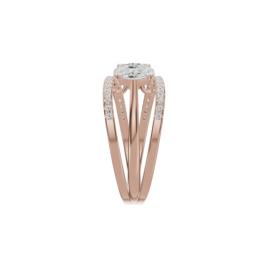 DLR002434 18 KT / Rose Gold / 18