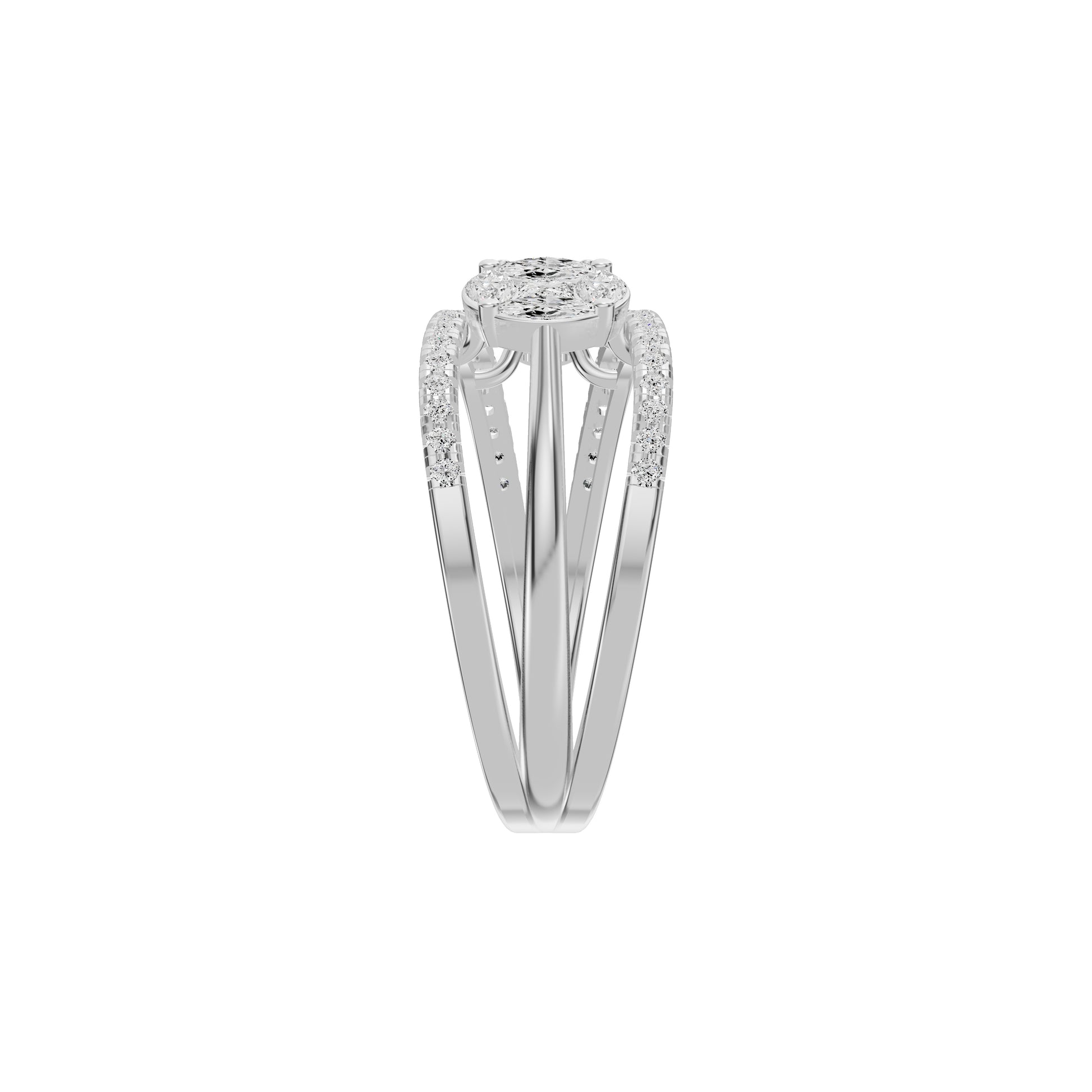 DLR002434 18 KT / White Gold / 18
