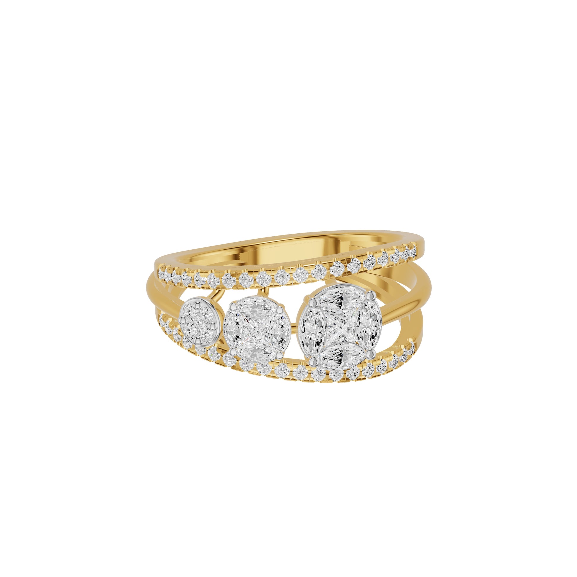 DLR002434 18 KT / Yellow Gold / 18