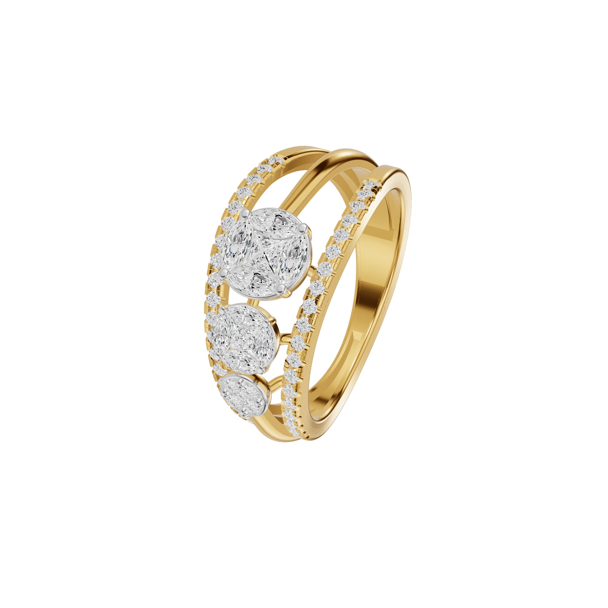 DLR002434 18 KT / Yellow Gold / 18