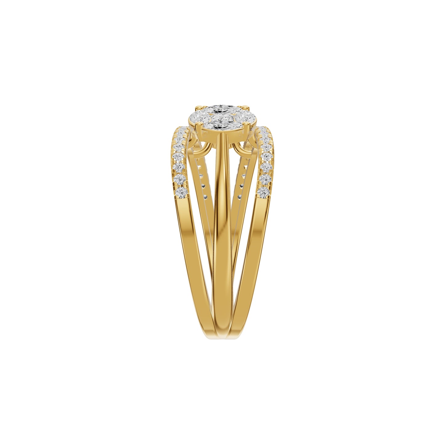 DLR002434 18 KT / Yellow Gold / 18