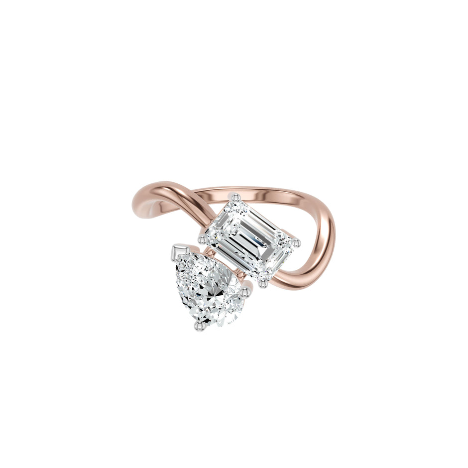 DLR002435 18 KT / Rose Gold / 18