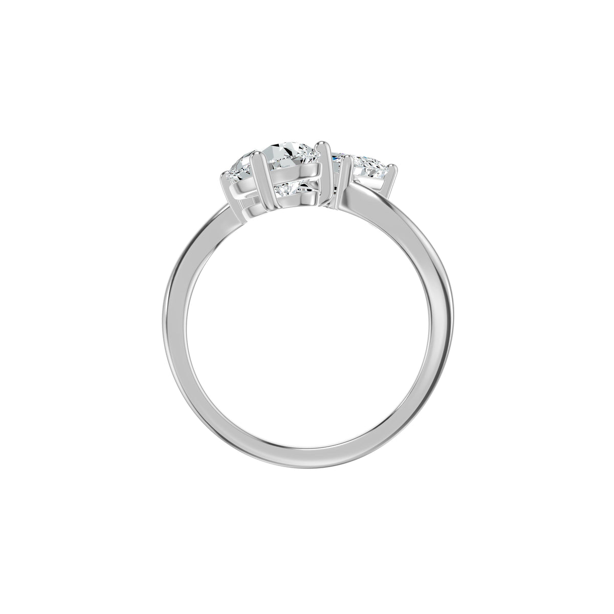 DLR002435 18 KT / White Gold / 18