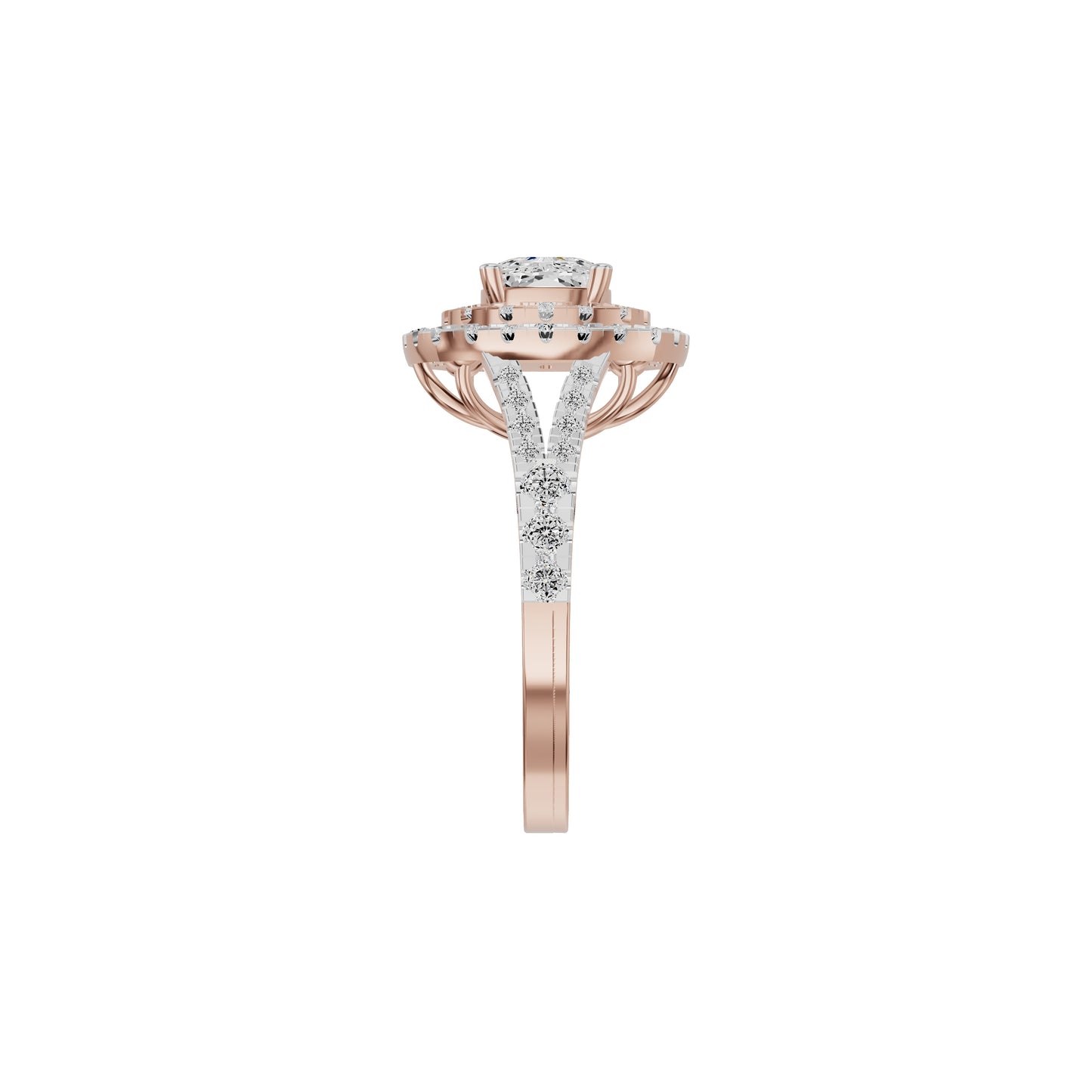 DLR002436 18 KT / Rose Gold / 18