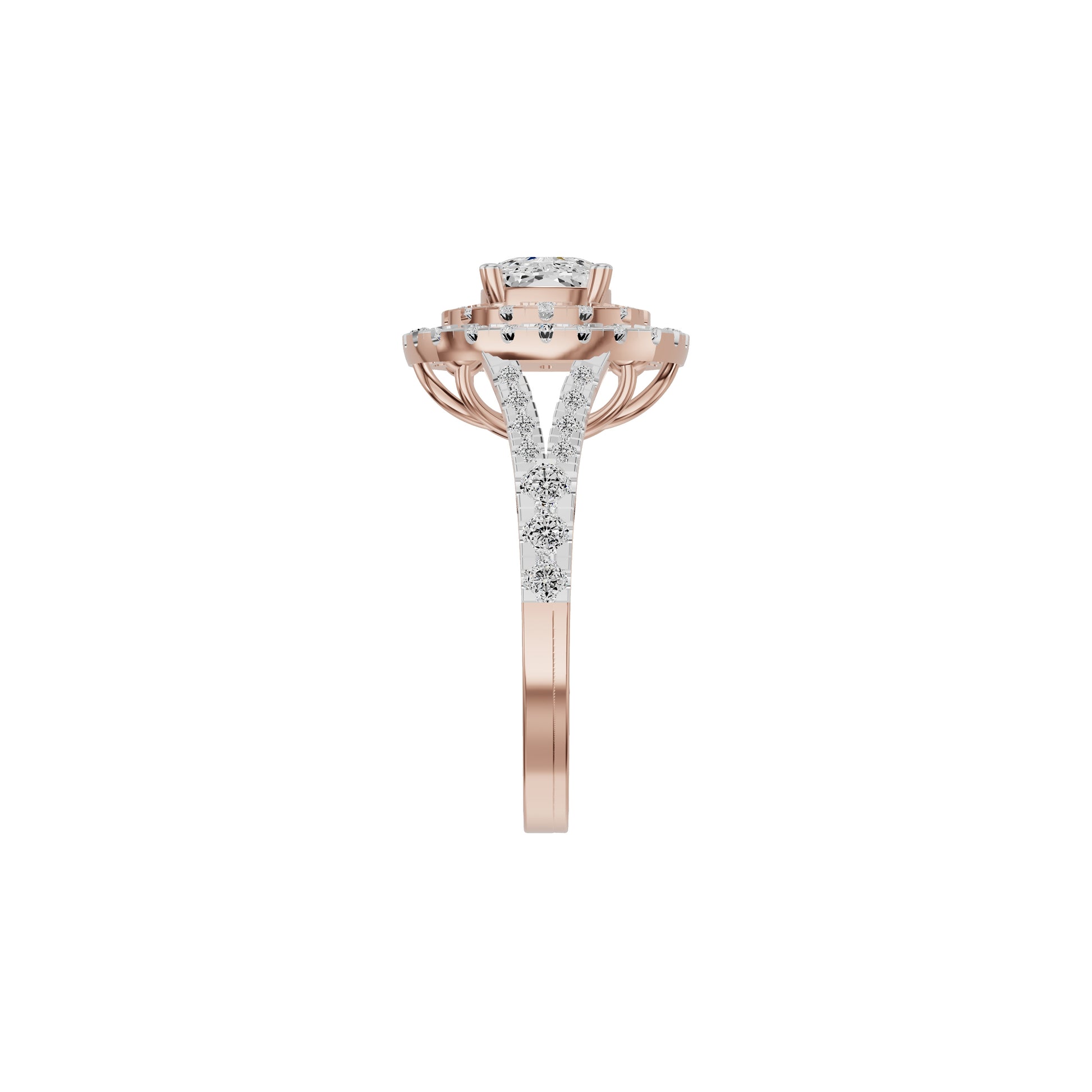 DLR002436 18 KT / Rose Gold / 18
