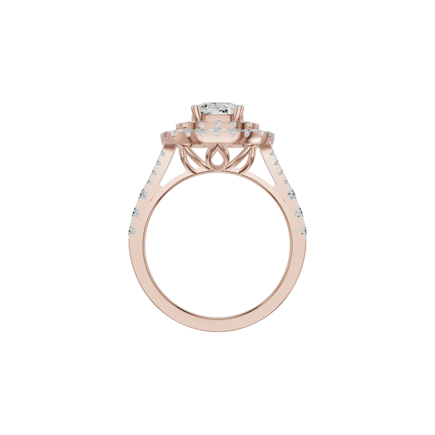 DLR002436 18 KT / Rose Gold / 18
