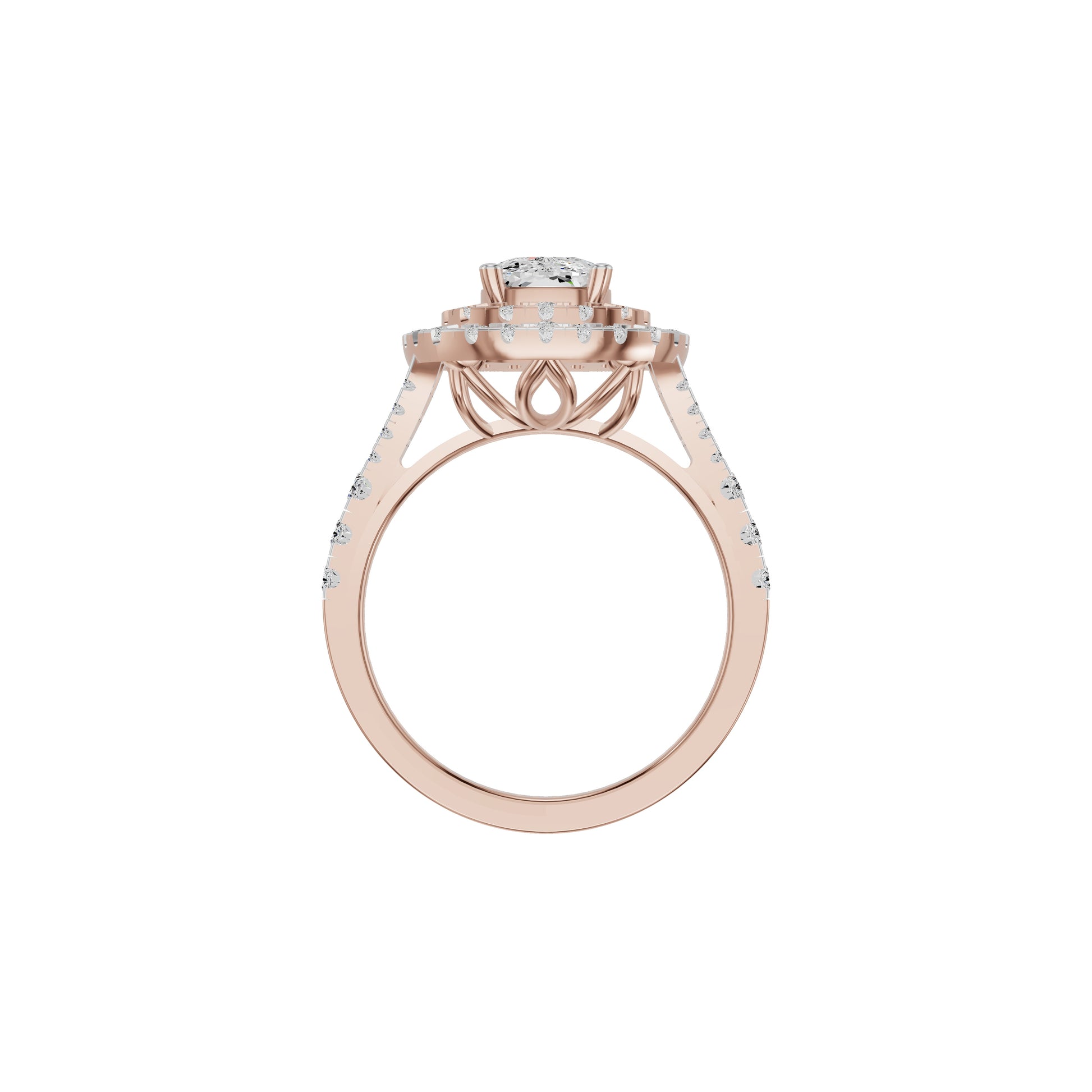 DLR002436 18 KT / Rose Gold / 18