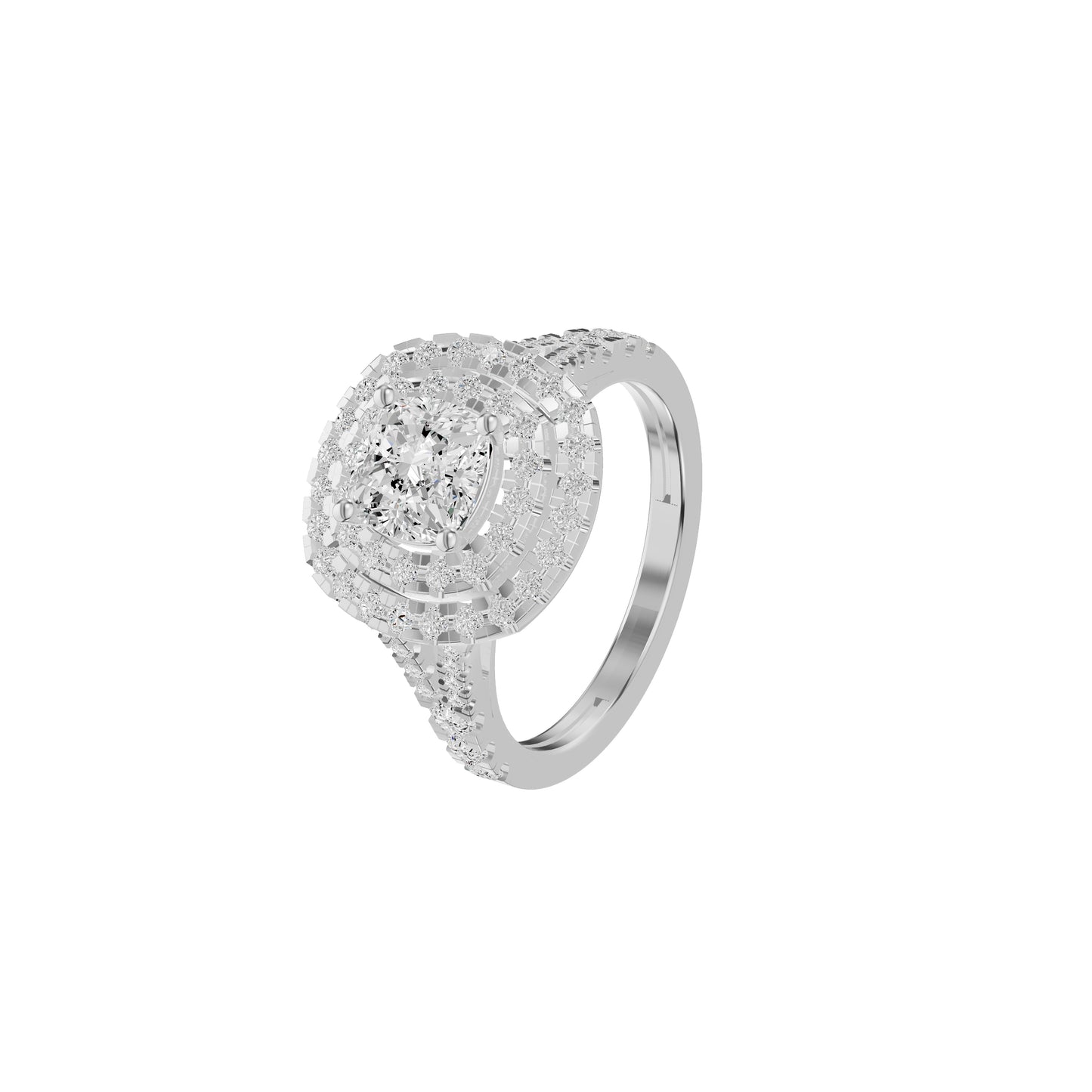 DLR002436 18 KT / White Gold / 18