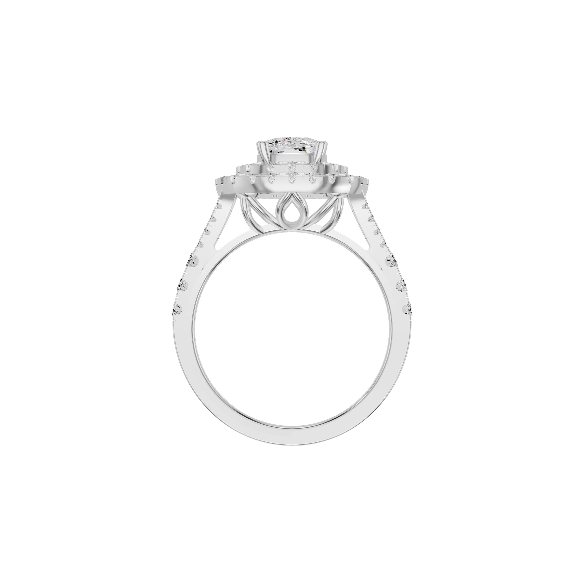 DLR002436 18 KT / White Gold / 18