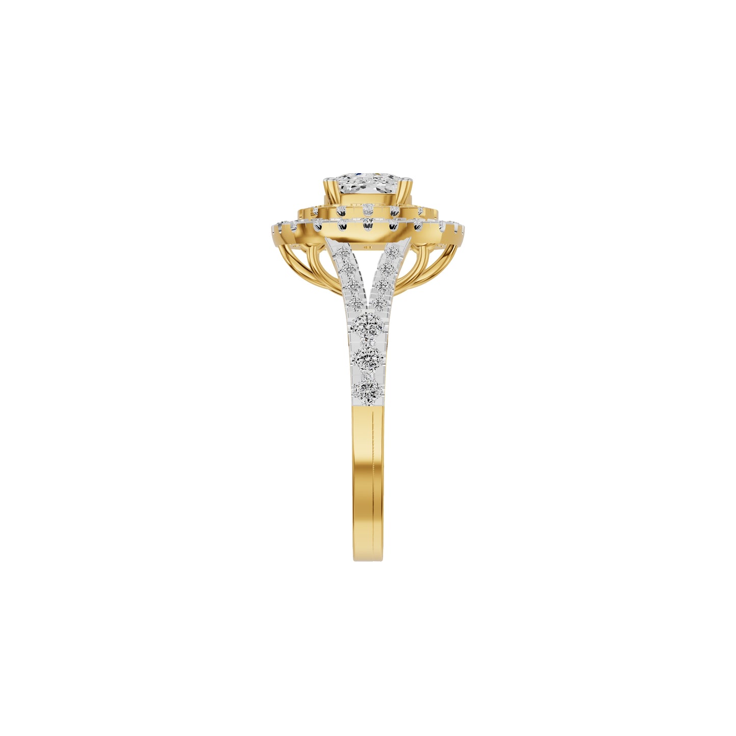 DLR002436 18 KT / Yellow Gold / 18