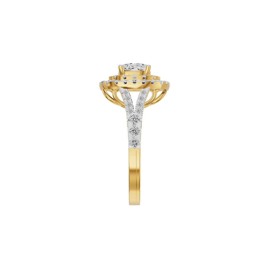 DLR002436 18 KT / Yellow Gold / 18