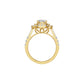DLR002436 18 KT / Yellow Gold / 18