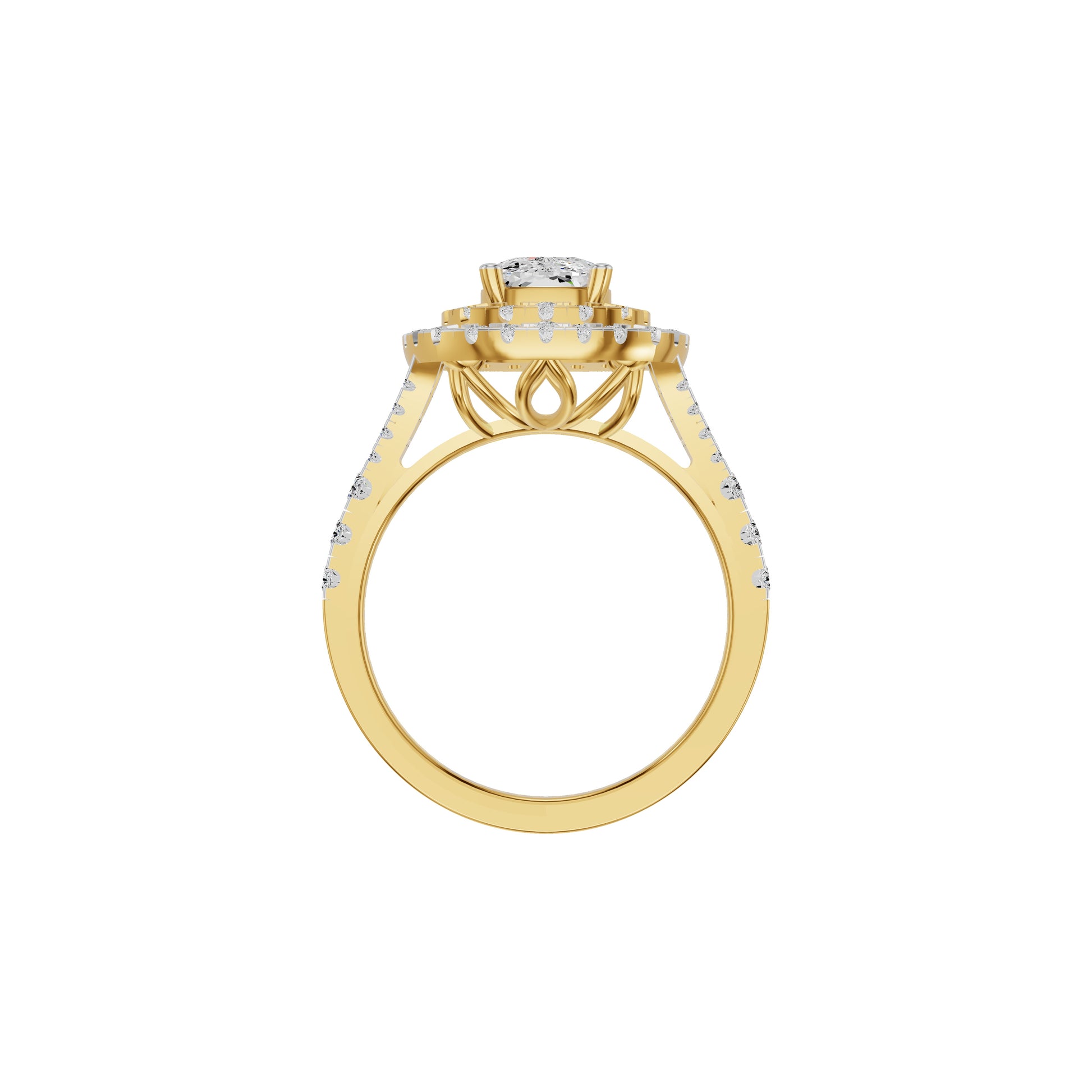 DLR002436 18 KT / Yellow Gold / 18