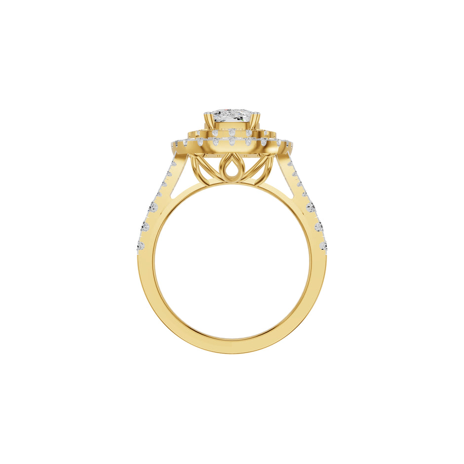 DLR002436 18 KT / Yellow Gold / 18